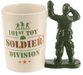 Toy Soldier with Binoculars Shaped Handle Mug